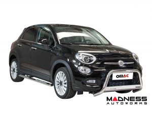 FIAT 500X Side Steps - Stainless Steel - Silver